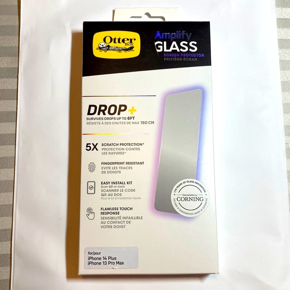 OtterBox iPhone 14 Plus iPhone 13 Pro Max Screen Protector - Picture 3 of 5
